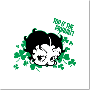 BETTY BOOP - Saint Patrick's day Posters and Art